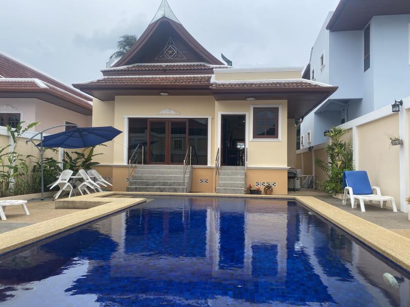 Thai style pool villa