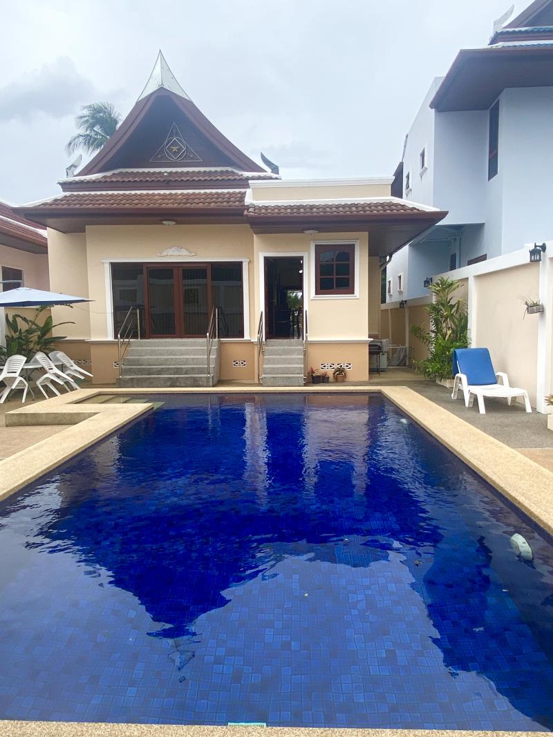 Thai style pool villa