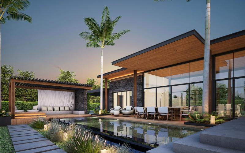 Suksan modern tropical villa
